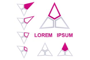 Download Geometrical Logo Design Set - Geometrical logo Collection