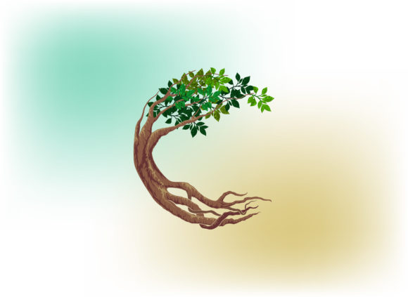 Download Abstract Tree Logo with Circular Shapes - Premium Bundle
