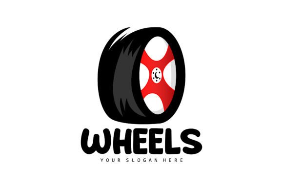 Download Tire Wheel Logo, Automotive Parts Vector - Wheel Collection