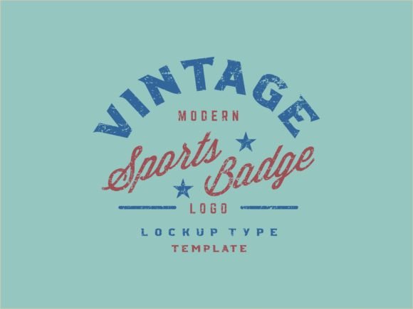 Download Vintage Sport Badge Logo Template - Logo template Collection