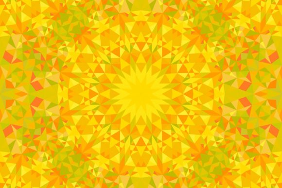 Download Seamless Triangle Mandala Pattern - Triangle Collection