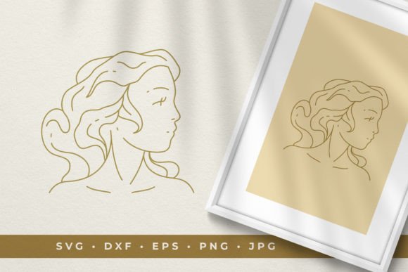 Download Romantic Female Hair Cosmetology Logo - Male Collection