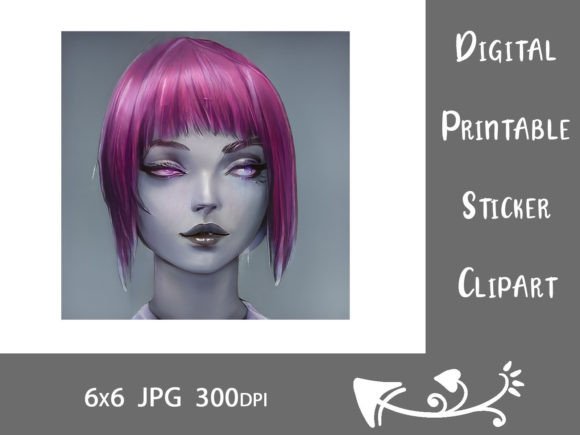 Download Pink Haired Alternative Girl Portrait - Alternative Collection