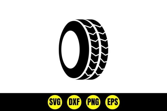 Download Car Tire and Wheel Silhouette Svg - Wheel Collection