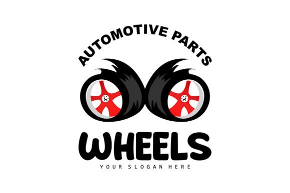 Download Tire Wheel Logo, Automotive Parts Vector - Wheel Collection